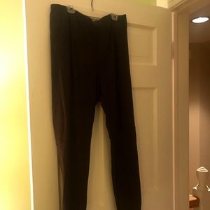 Lysee Brown Leather Pants/Leggings - Size L